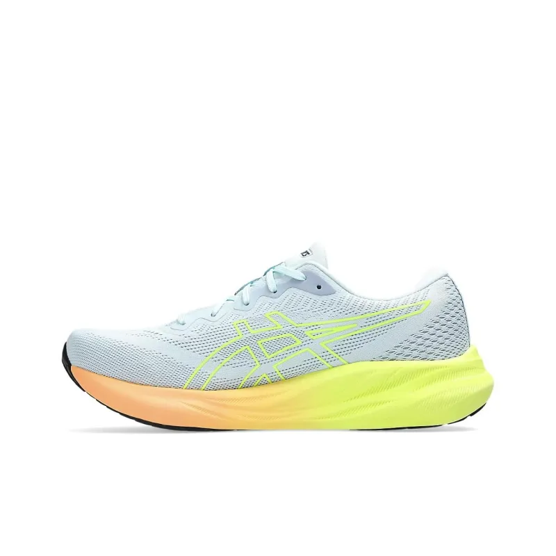 Asics Gel-Pulse 15 Non-slip Wear-resistant Shock Absorption Low-Top Casual Running Shoes Men's Yellow Gray-1