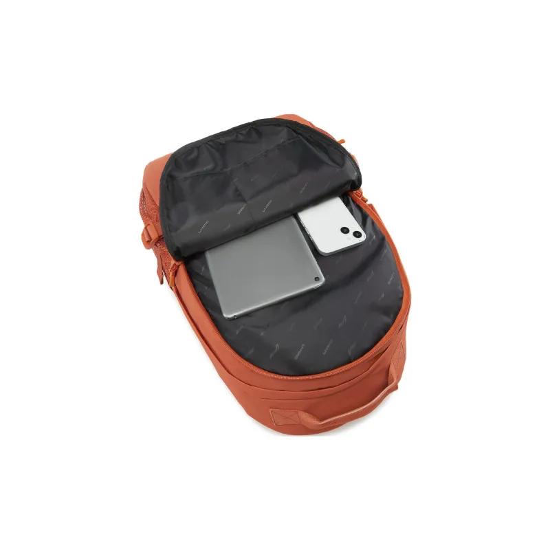 LiNing Fitness Series Polyamide Backpack Unisex Ochre Orange-5