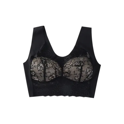 MT·MIT Bra Women's Transparent Black