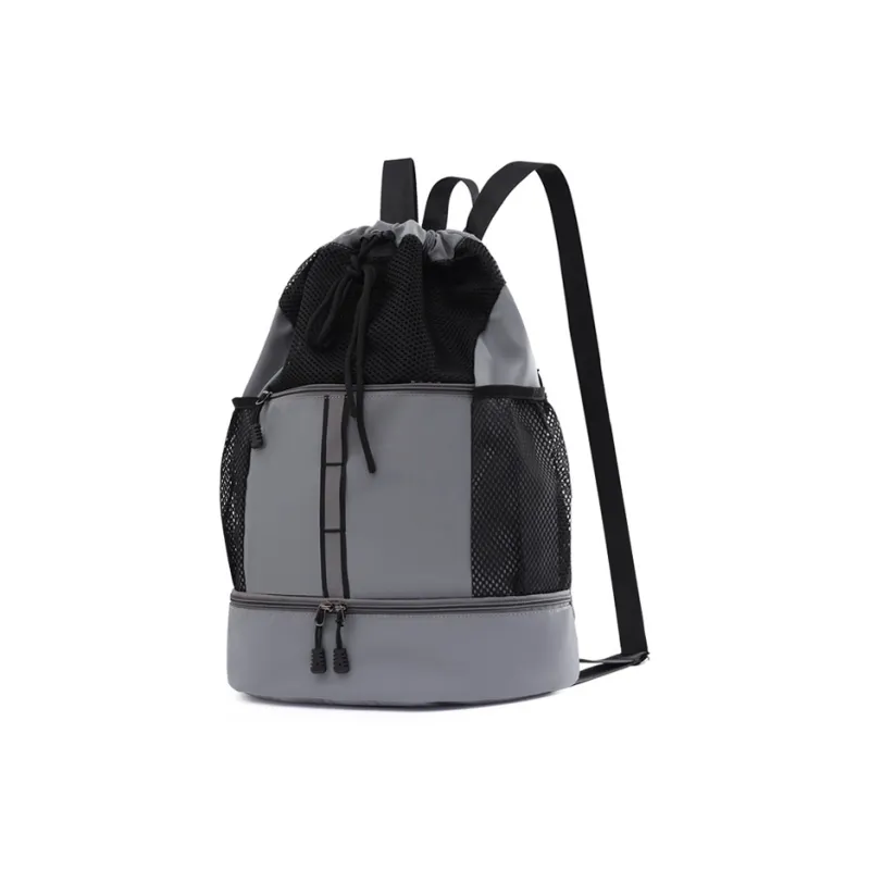 GKY Oxford Basketball Bag Backpack Regular Unisex Black/Gray/White-3