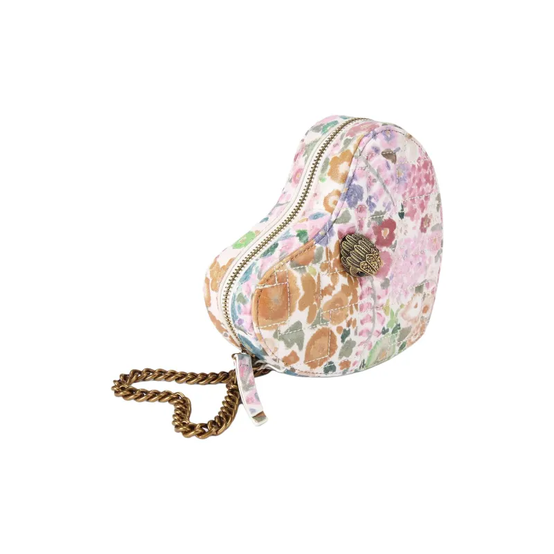 Kurt Geiger London Leather Heart-Shaped Bag Shoulder Bag Crossbody Bag Women's Pink-3
