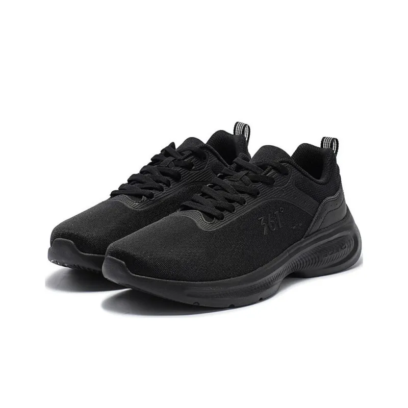 361° Cushioning, Wear Resistant Low Top Casual Running Shoes Men's Obsidian Black-3