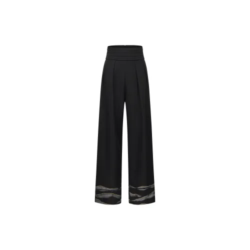 CNEW Casual Pants Unisex Black