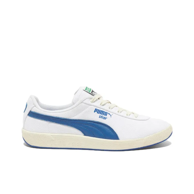 PUMA Canvas Star Noah White Blue-1