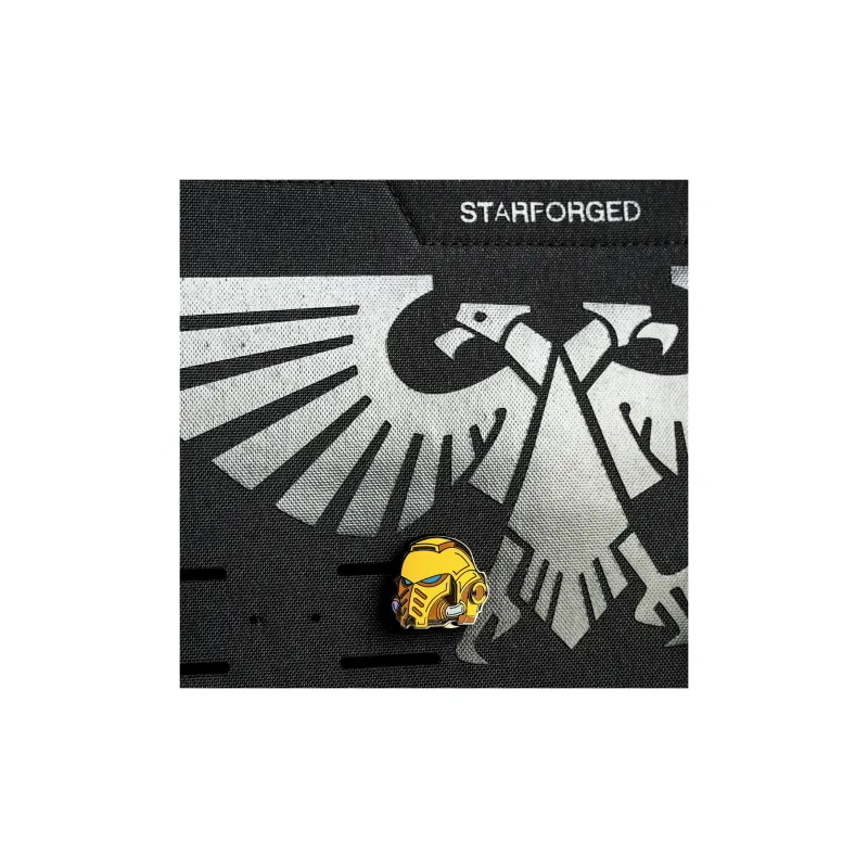 STARFORGED Warhammer 40K Space Marine Imperial Power Armor Helmet Badges-2