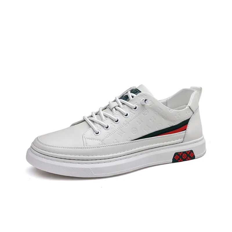 PTLS Low Top Casual Shoes Men's White-3