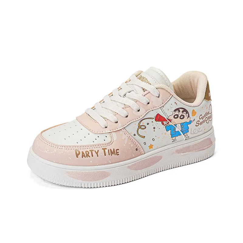Crayon Shinchan Low Top Skateboard Shoes Unisex Gift Box Set-2