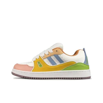ZUIBANG Puffy Shoes Durable Breathable Low-Top Skateboard Shoes Women's Mismatched
