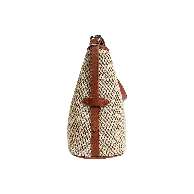 TTaG．baG PU Shoulder Bag Women's Brown-4