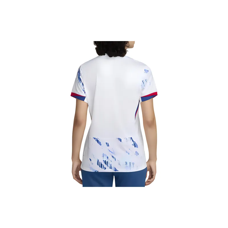 Nike Norway Women's Team 2024/25 Stadium Away Soccer Jerseys Women's White-1