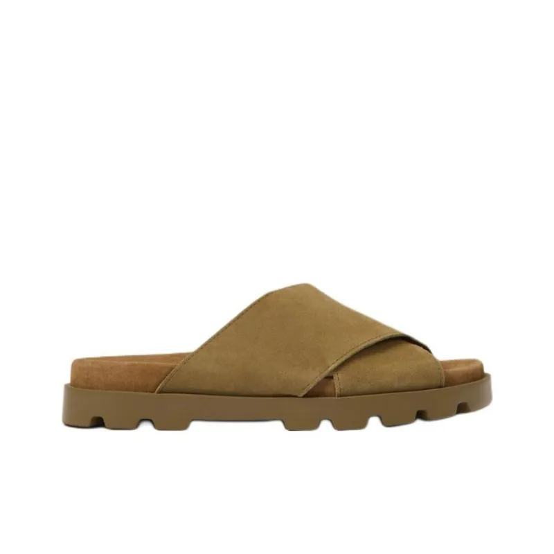 CAMPER Brutus Slide Slippers Women's Brown-1