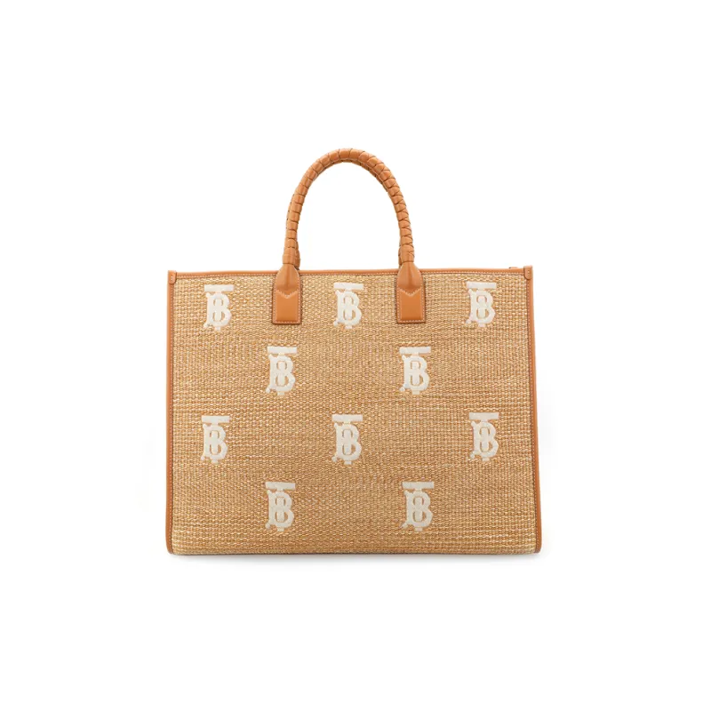 Burberry Freya Polyamide Handbag Tubas Women's Natural-1