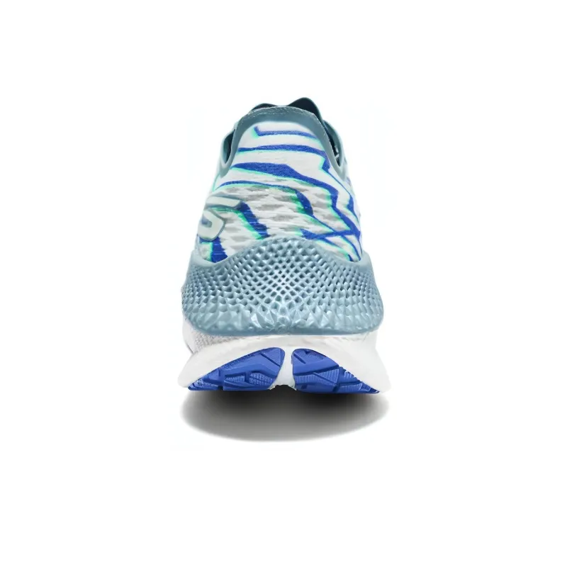 Skechers Cushioning Anti Slip And Wear Resistant Low Top Running Shoes Women's Blue-5