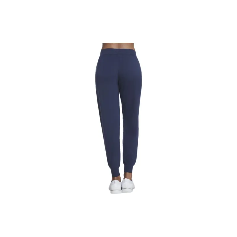 Skechers Restful Jogger Pant Knitted Sports Pants Women's Marine Blue-1