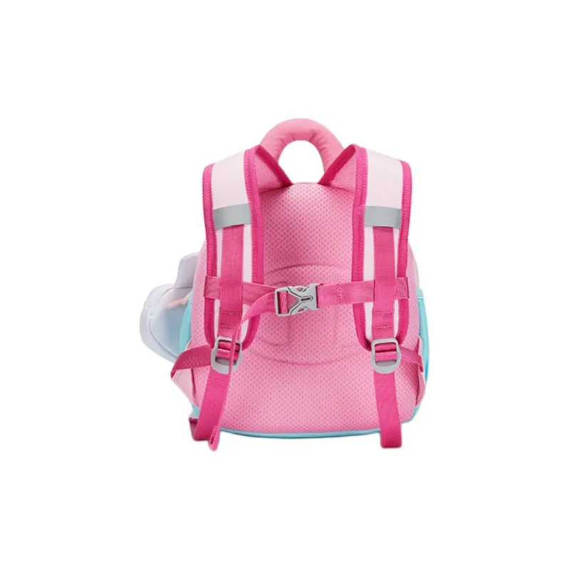 Champion Fabric Backpack Unisex Green/Pink-2