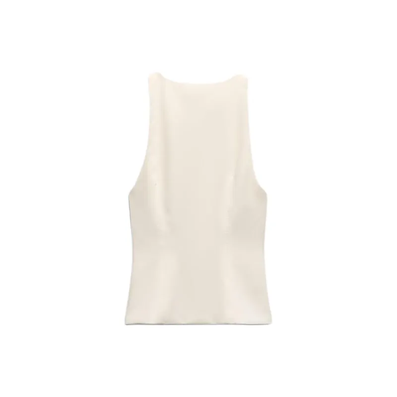 ZARA Tank Top Women's Frosted White-1