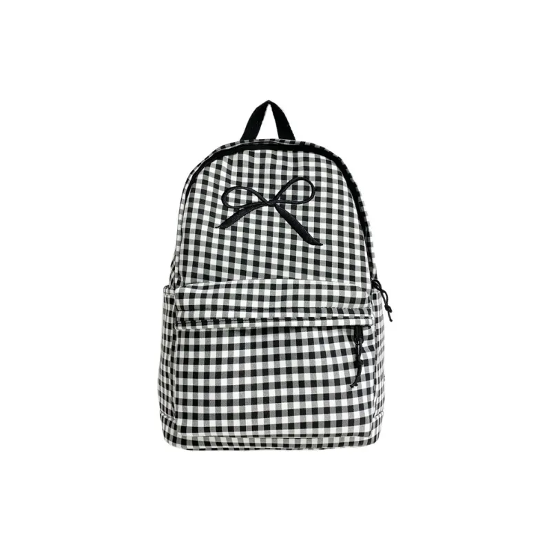 GEERDUN Fabric Backpack Regular Women's Black/Red/Yellow/Blue/Pink-0