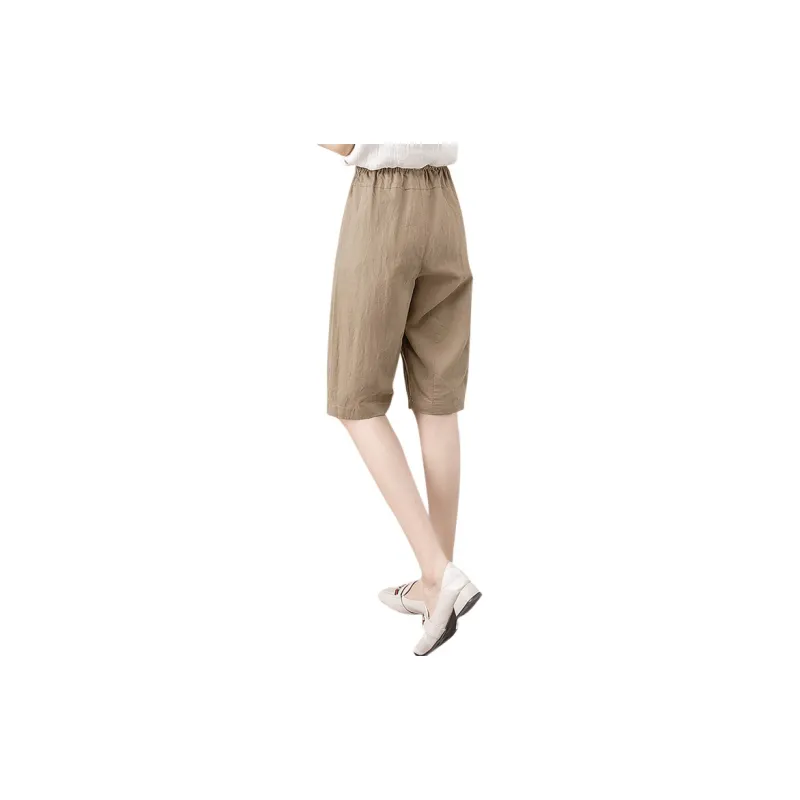 Cypress House Casual Shorts Women's Dark Khaki-1