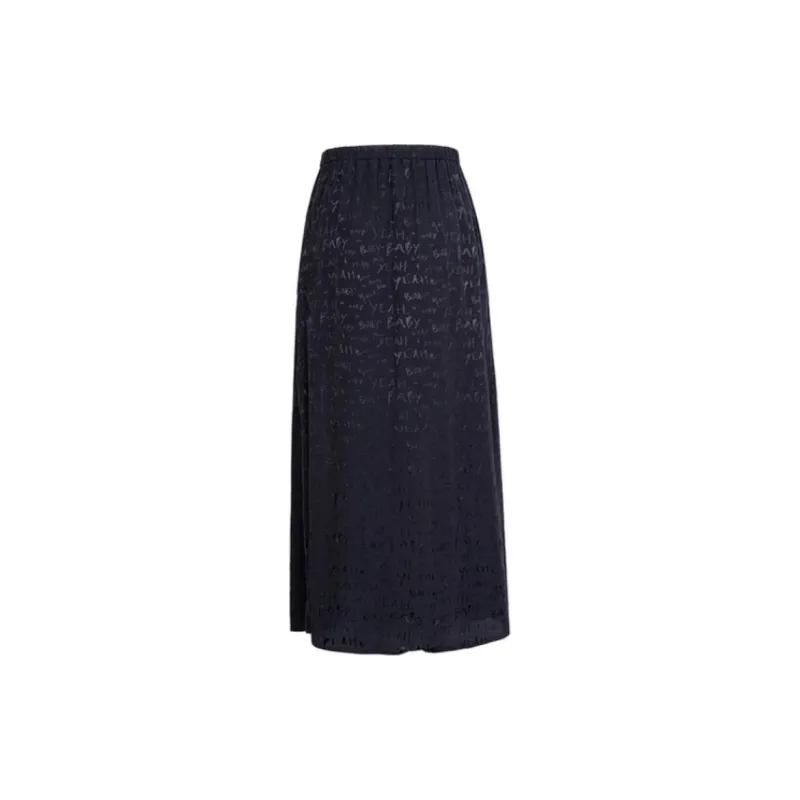 XG Casual Long Skirt Women's Black-1