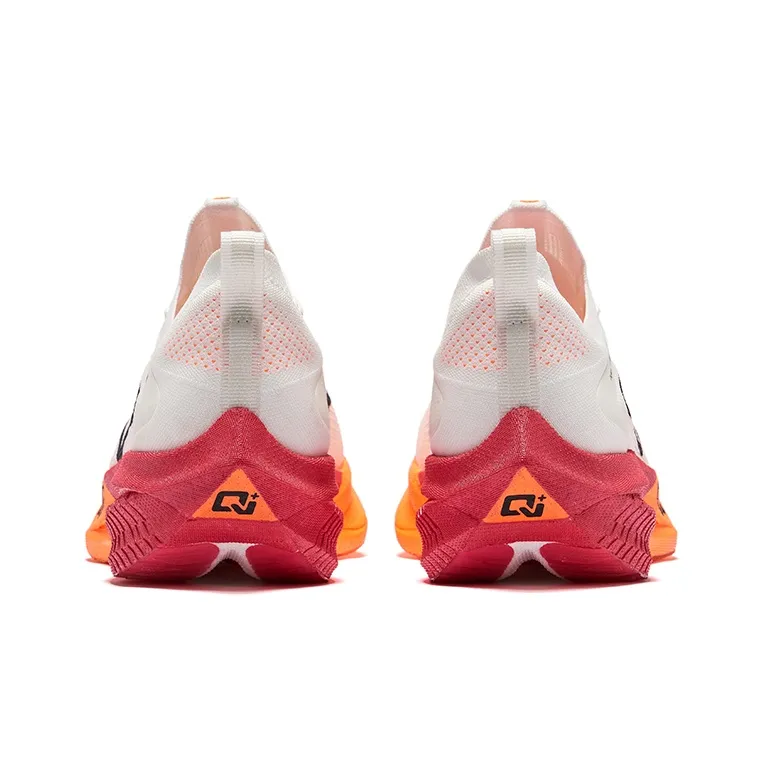 Erke Zhi Jing 2.5 Cushioning, Breathable, And Resilient Design Low Top Marathon Running Shoes Men's Sunset Color Scheme-4