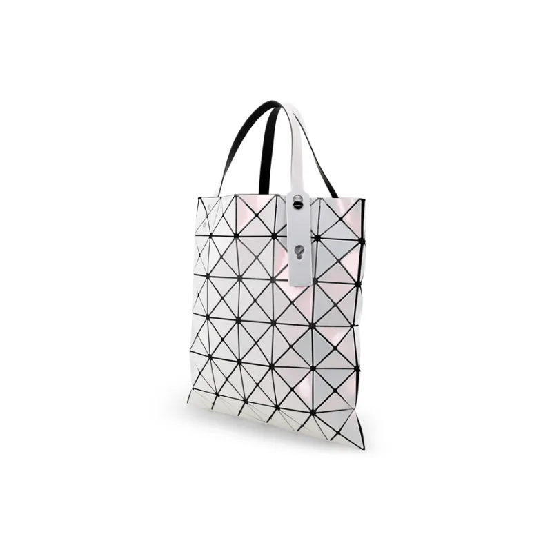 ISSEY MIYAKE Lucent Polarization Fabric Tote Bag Shopping Bag Handbag Women's Mother Of Pearl Pink-2