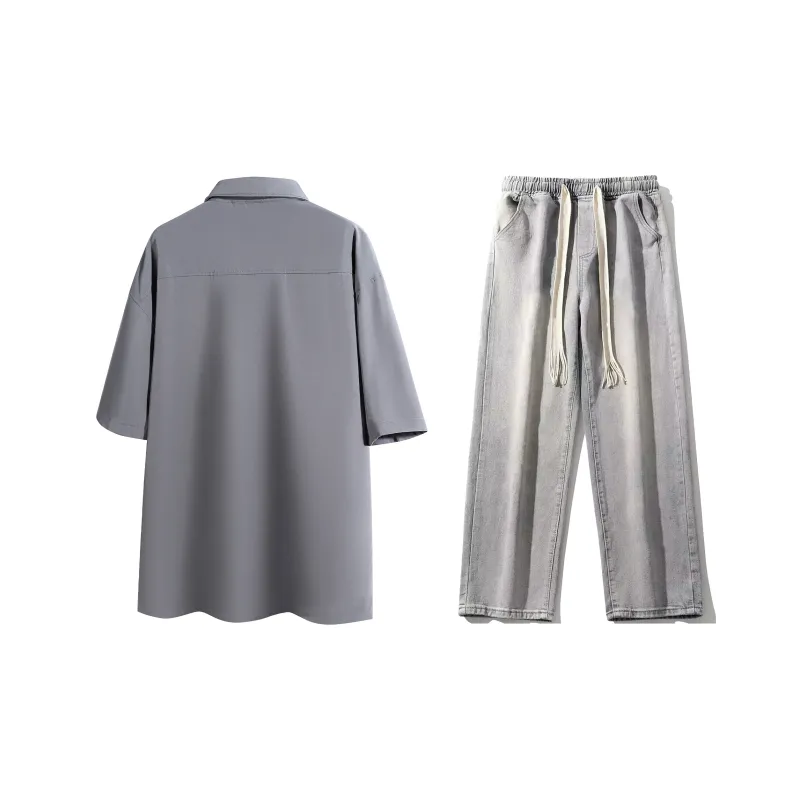 Airwalk Shirt Matching Set Unisex-48