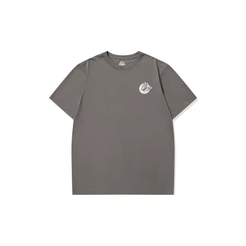 Erke Life Collection T-Shirts Men Beige Gray