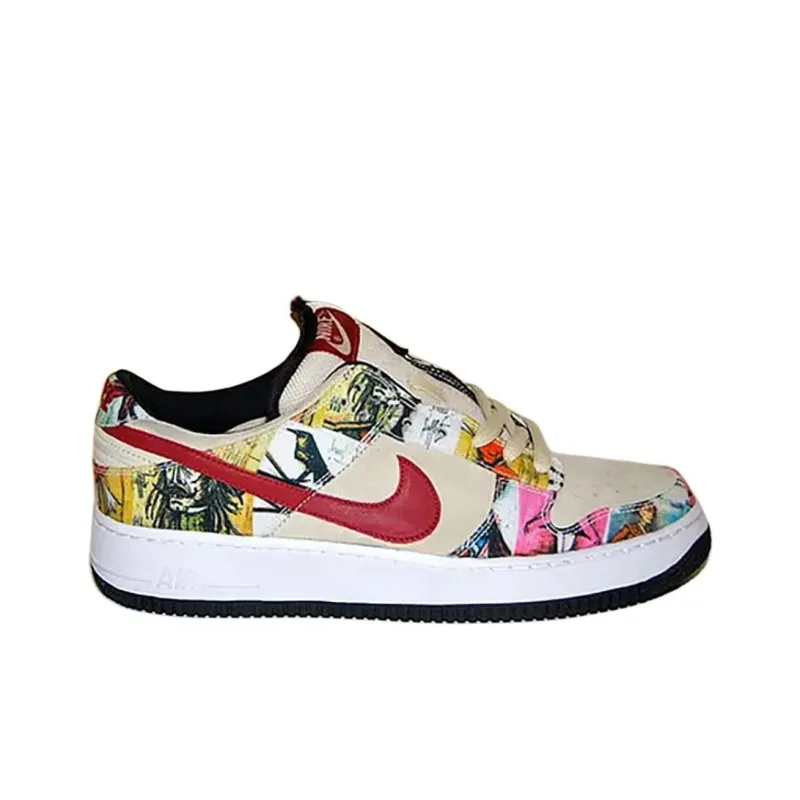 Nike SB Force 1 Slip-Resistant Cushioning Wear-Resistant Low-Top Skateboard Shoes Unisex Brown Red-1