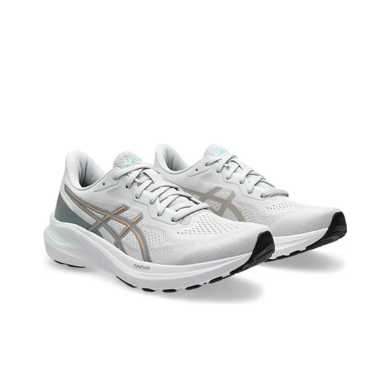 Asics GT-1000 13 Wear-Resistant Low-Top Running Shoes Women's Light Gray-2