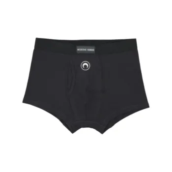 Marine Serre Crescent Moon embroidered Boxers
