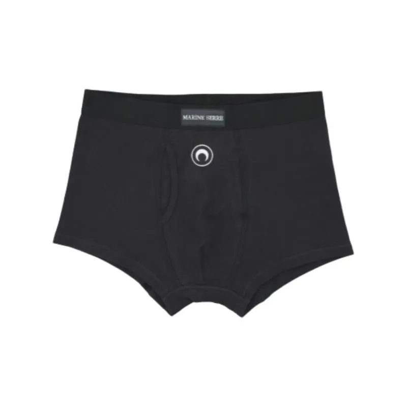 Marine Serre Crescent Moon embroidered Boxers-0