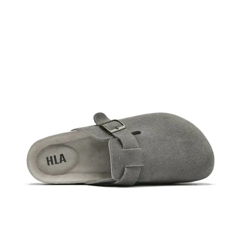 HLA Odor Resistant Abrasion Resistant Slip Resistant Wrap toe Slippers Men's-2