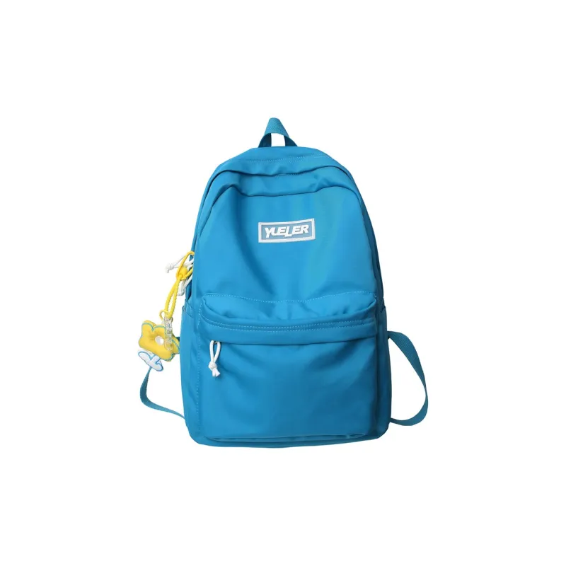 KAMLUI Nylon Backpack Regular Unisex Green/Pink/White/Black/Blue-11