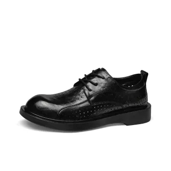 G5 Dress Shoes Men Low Top Black
