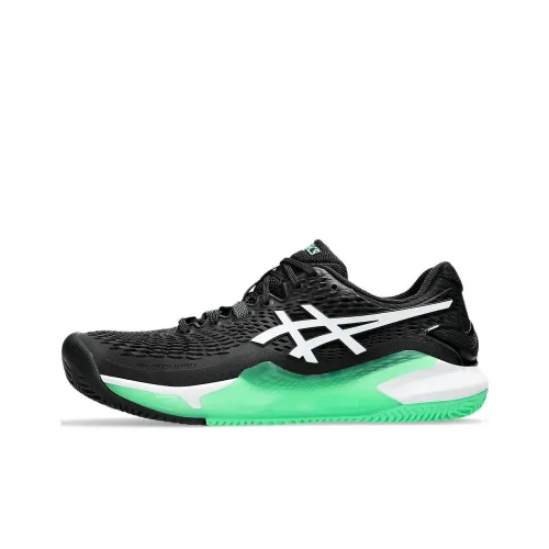 Asics Gel-Resolution 9 Tennis Shoes Men Low-Top Black