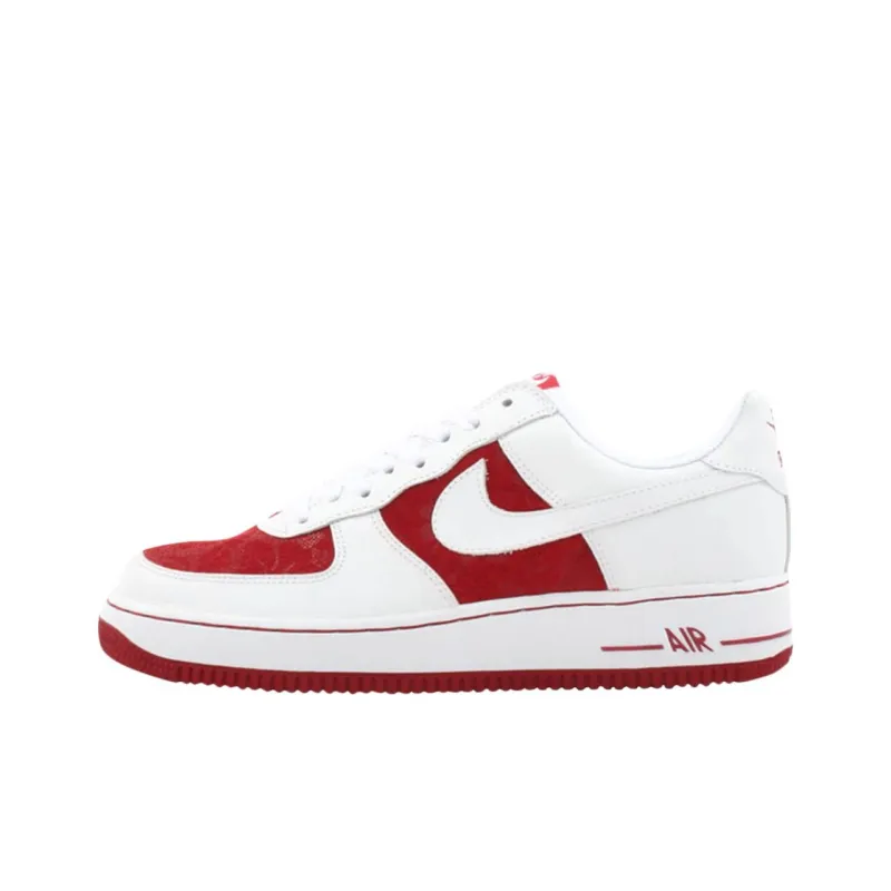 Nike Air Force 1 'White Red' Women's-0