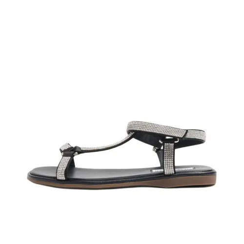 STEVE MADDEN Strap Sandals Women's Black