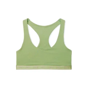 Victoria's Secret PINK BRALETTES & BRA TOPS COTTON LOGO RACERBACK / Green Bra Women's Green