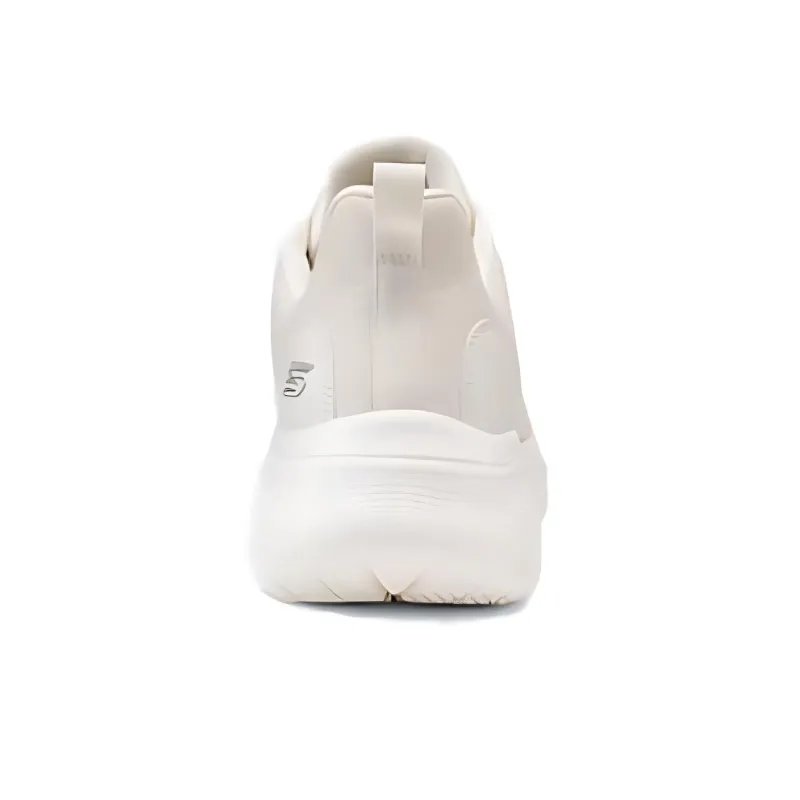 Skechers Breathable And Lightweight Low Top Casual Running Shoes Men's White-3
