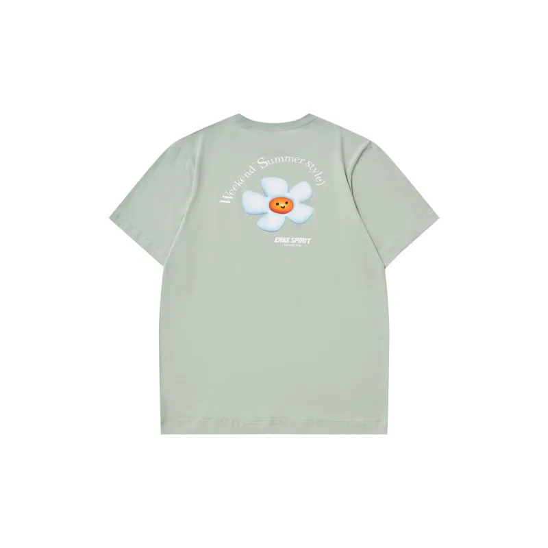 Erke T Shirt Unisex River Trek Green-1