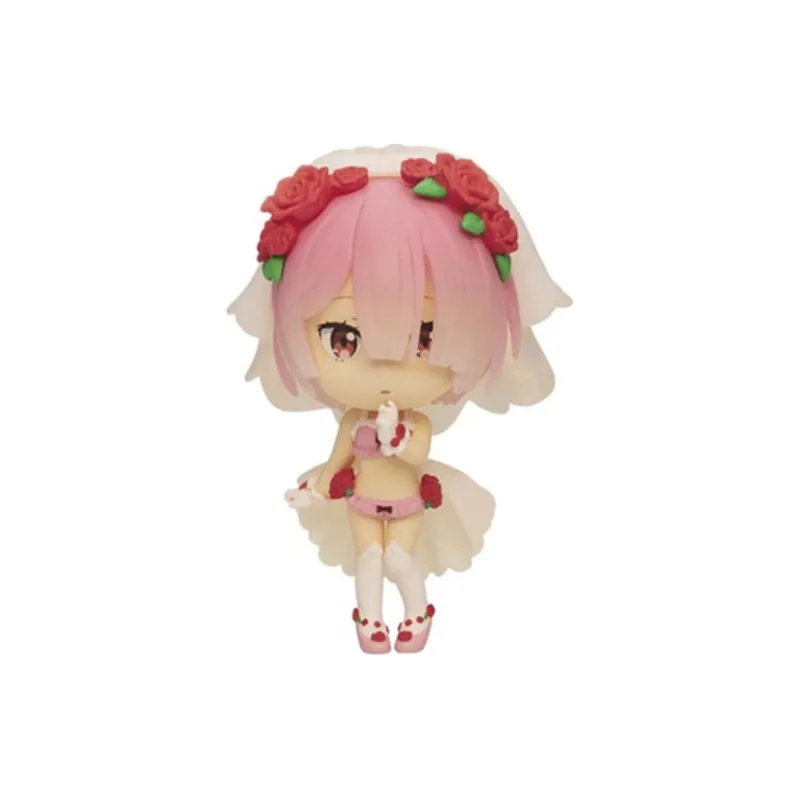 BANPRESTO Rem Life In A Different World From Scratch Q Version Ram & Rem Jingpin 6cm Scale Figures-5