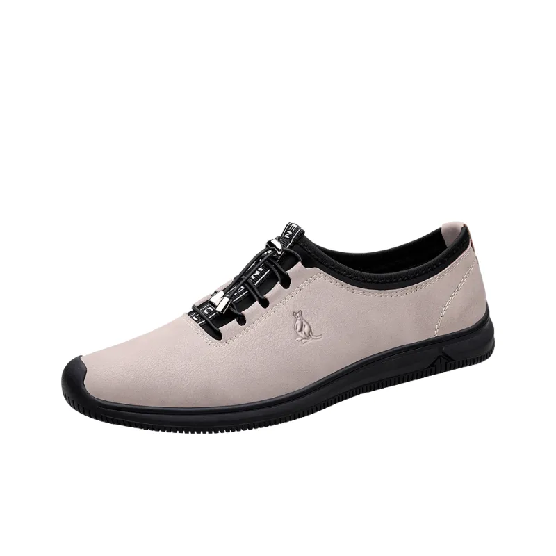 AUSFAMDS Slip-Resistant Breathable Quick Dry Low-Top Casual Shoes Men's-4