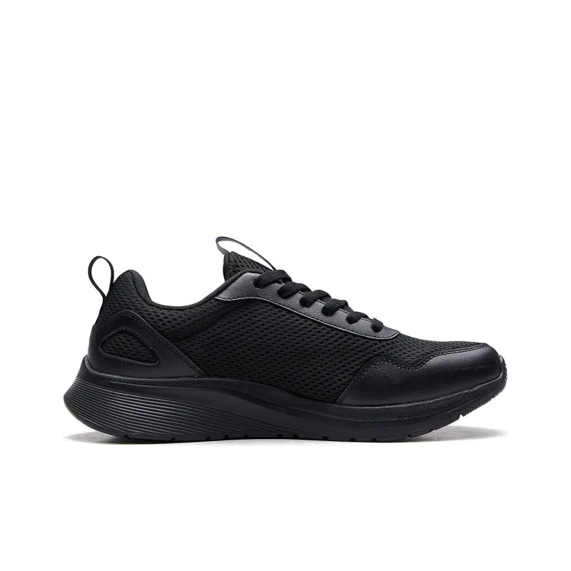 361° Cushioning, Abrasion Resistant, Breathable, Lightweight Low Top Running Shoes Men's Black-1