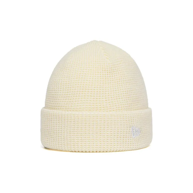 New Era Acrylic Beanies Unisex White-1