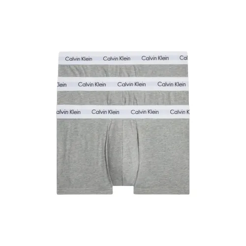 CALVIN KLEIN Underpants Europe Version Men's 3 Pack Gray Mixed Color