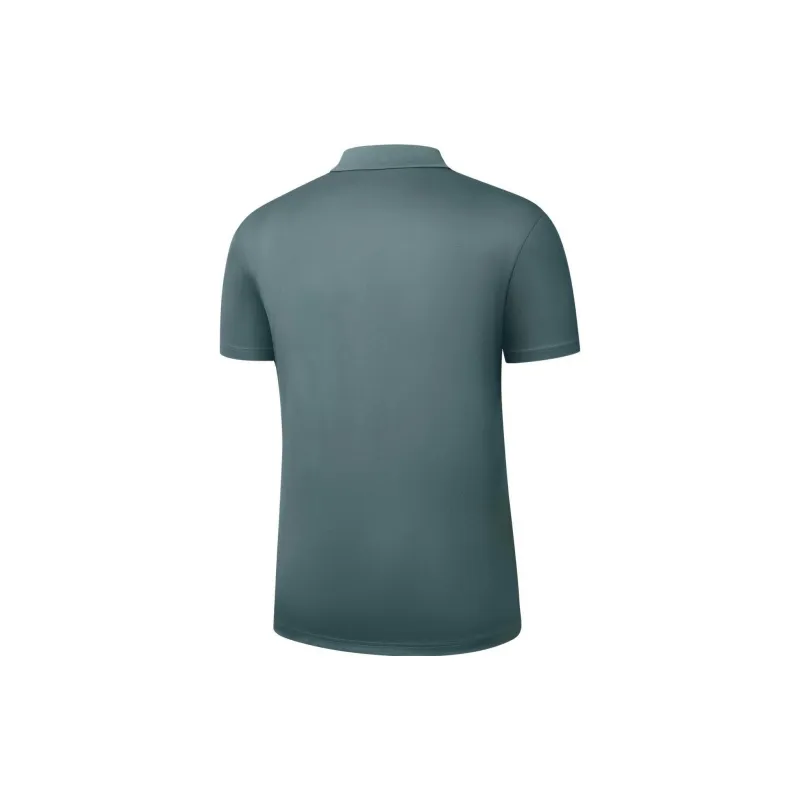 Erke Tennis Series Polo Shirt Men's Stone Yu Blue-1