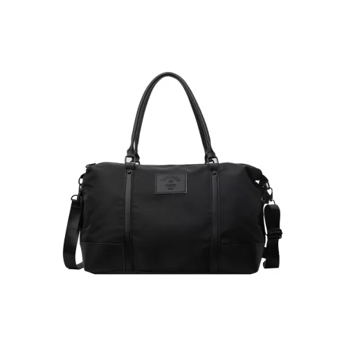 LOUIS VUITTON Keepall 50B Taurillon Illusion Blue/Pink