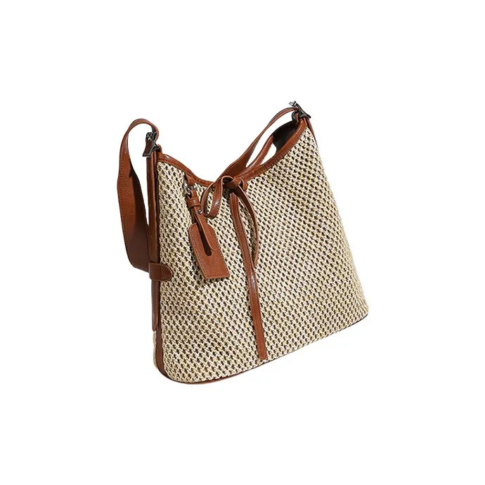TTaG．baG PU Shoulder Bag Women's Brown-3