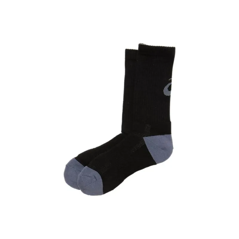 Asics Basketball Socks Unisex 1 Pack High Performance Black Grey-2