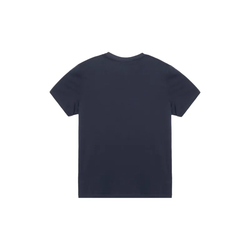 Burberry Embroidered Logo Cotton T shirt-1